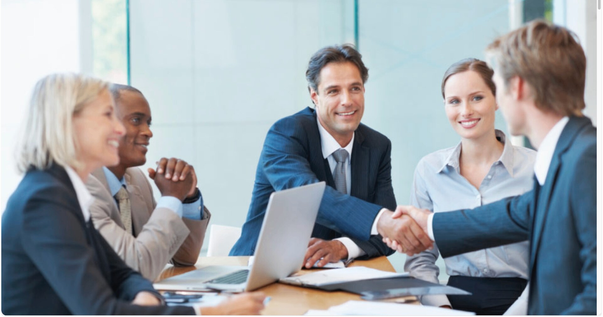 Business team meeting